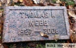 Thomas I Webb