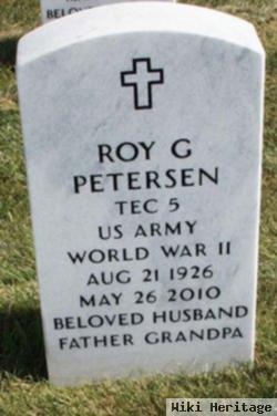 Roy G Petersen