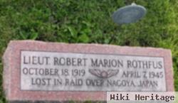 Robert Marion Rothfus, Lieut.