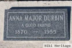 Anna Major Durbin