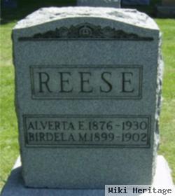 Alverta 'vertie' E Sell Reese