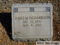 James M Richardson