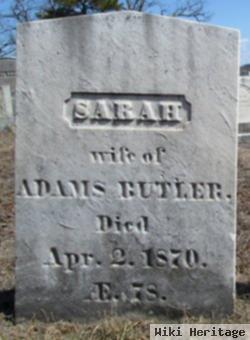 Mrs Sarah Gilchrist Butler