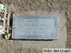 Walter F. Sturgeon