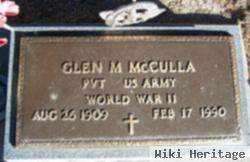 Pvt Glen M. Mcculla