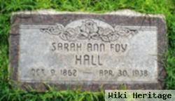 Sarah Ann Foy Hall