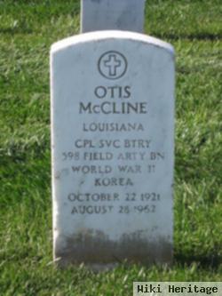 Corp Otis Mccline