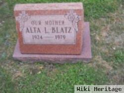 Alta L. Blatz