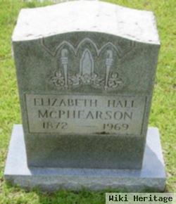 Elizabeth Jennie Hall Mcphearson