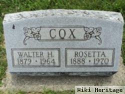 Walter H. Cox