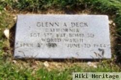 Sgt Glenn A. Deck