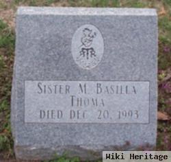 Sister M Basilla Thoma