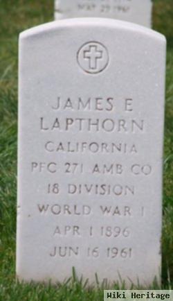 James E Lapthorn