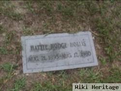 Harriet Elizabeth "hattie" Hodge Hollis