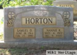 Nannie R. Horton