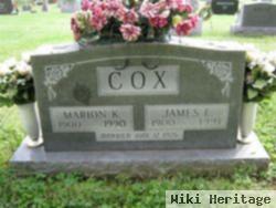 Marion E Koegel Cox