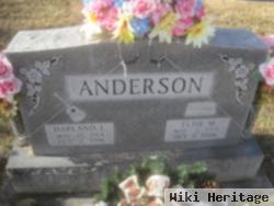 Harland L Anderson