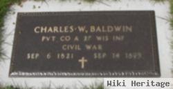 Pvt Charles W. Baldwin