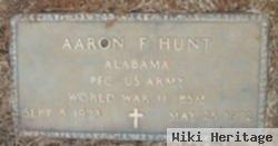 Aaron F Hunt