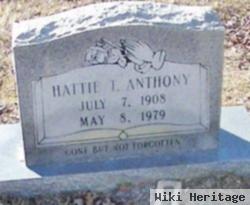 Hattie T Anthony