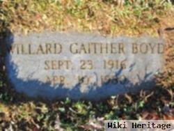 Willard Gaither Boyd