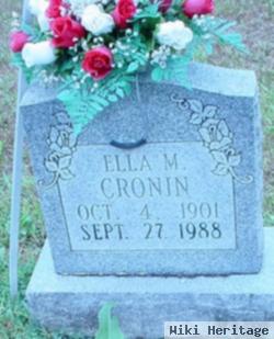 Ella M Cronin