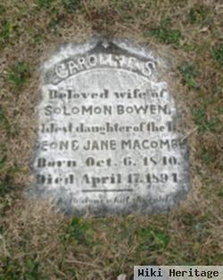 Caroline Sophonia Macomber Bowen