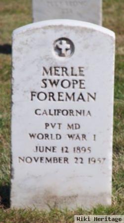 Merle Swope Foreman