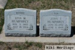 John Thomas "jack" Humphrey