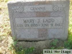 Mary J. "grannie" Ladd