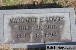 Margaret Elizabeth Lowry