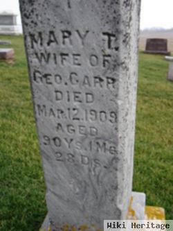 Mary T Carr