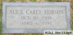 Alice C. Carey Hobson