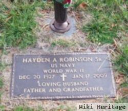 Hayden Auldin Robinson, Sr