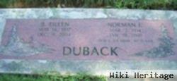 Norman "pete" Duback