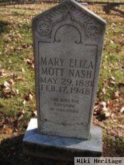 Mary Eliza Mott Nash