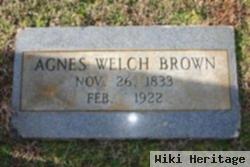 Agnes Welch Brown