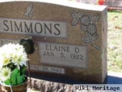Elaine B. Derrow Simmons