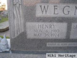 Henry E Wegner, Sr