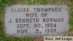 Eloise Thompson Bowman