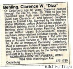 Clarence W. Behling, Sr