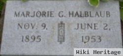 Marjorie G Halblaub