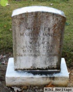 Martha Janie Blackburn Black