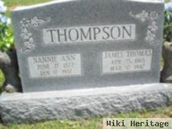 Nannie Ann Brooks Thompson