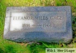 Eleanor Miles Gage