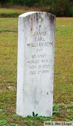 Pvt James Earl Williamson