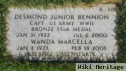 Desmond Junior Bennion