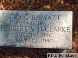 Craig B Hyatt Clarke