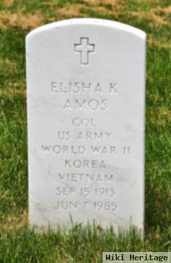 Elisha K Amos