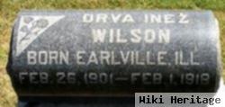 Orva Inez Wilson